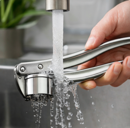 biluti® Garlic Press – Premium Stainless Steel