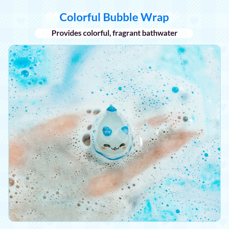 Kids Ocean Bath Bombs with Surprise Sea Animal Toys, Natural Fizzy Bath Bomb Set, Birthday