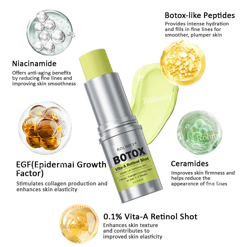 🪄Rolimey® Botox & Vita-A Retinol Shot Wrinkle-Lift Tightening stick