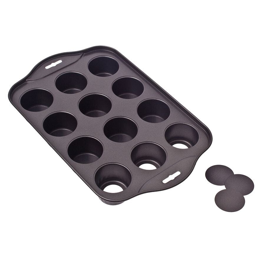 biluti® 12-Cup Mini Cheesecake Pan – Removable Base