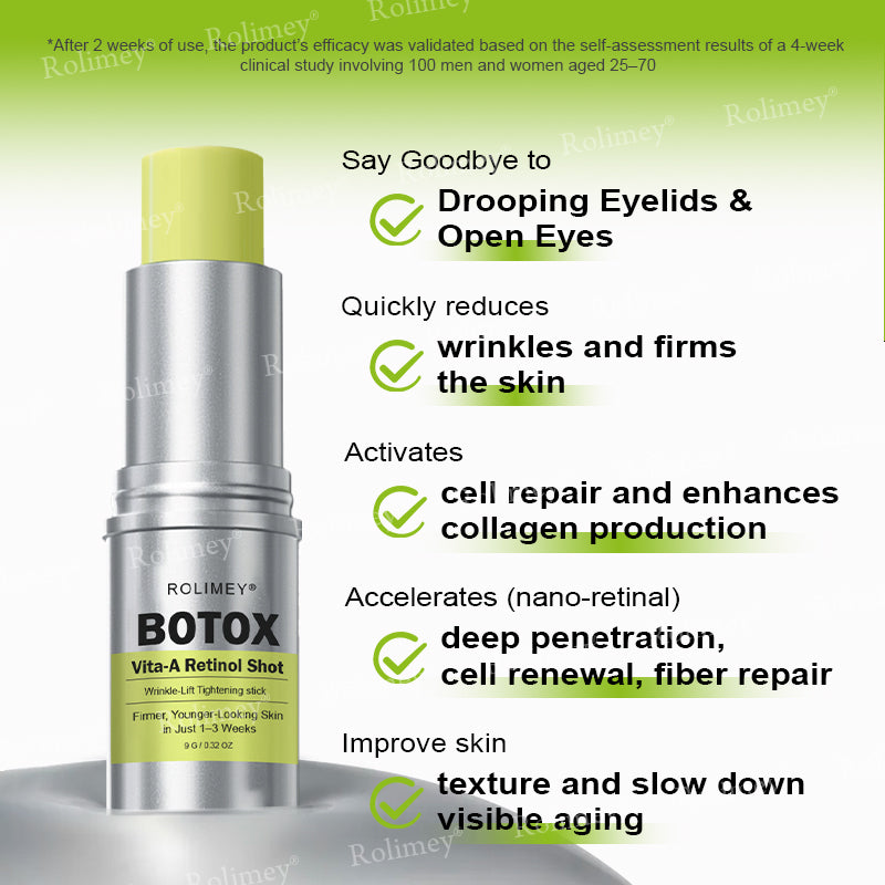 🪄Rolimey® Botox & Vita-A Retinol Shot Wrinkle-Lift Tightening stick