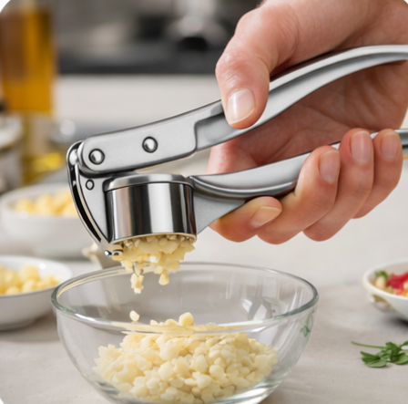 biluti® Garlic Press – Premium Stainless Steel