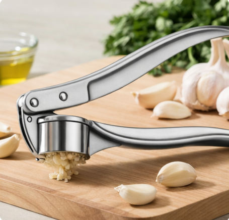 biluti® Garlic Press – Premium Stainless Steel