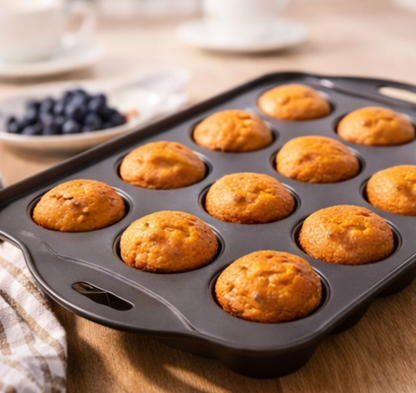 biluti® 12-Cup Mini Cheesecake Pan – Removable Base